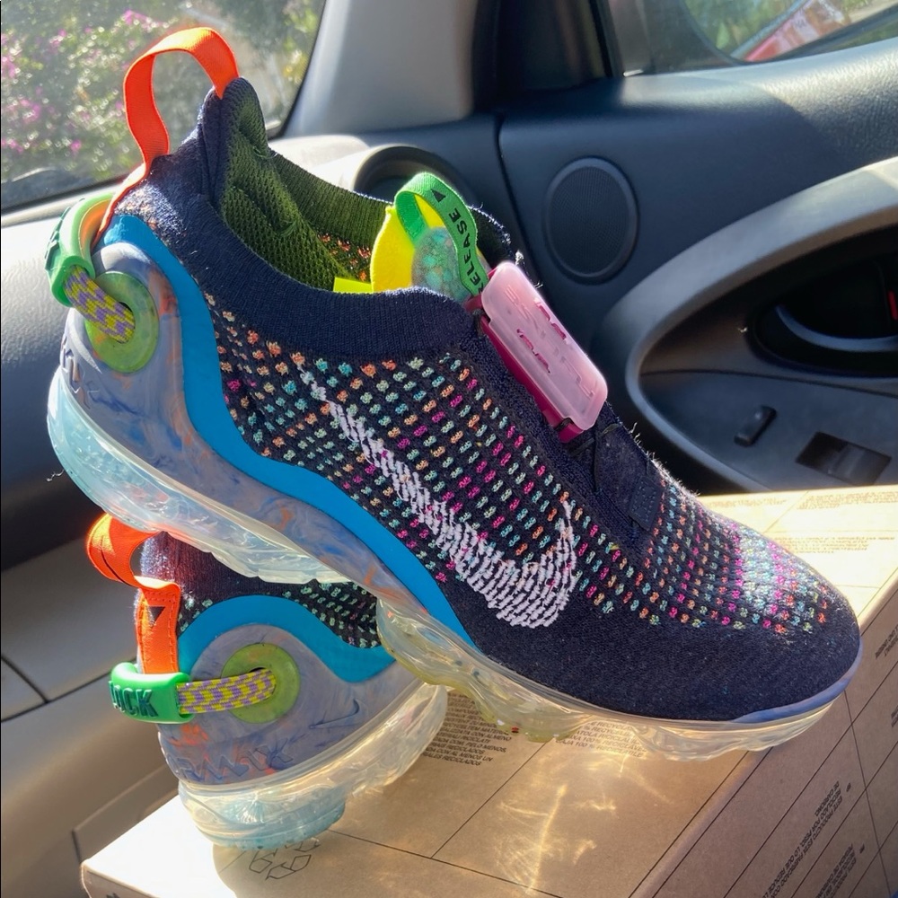 Women’s Air Vapormax 2020 FX Deep Blue/Multi-Color Size 7.5